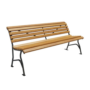 Скамейка стальная «Элегант» без подлокотников