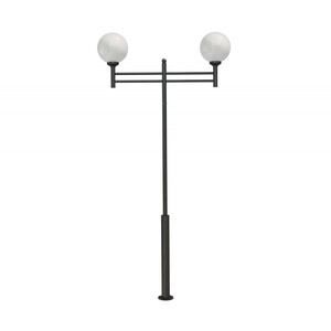 Стальной фонарный столб Т-13-2 со светильниками