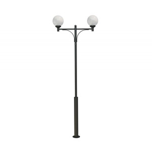 Стальной фонарный столб Т-14-2 со светильниками