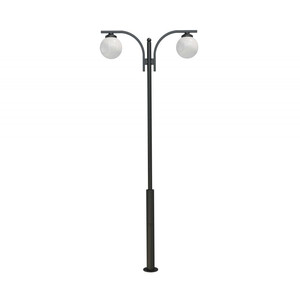 Стальной фонарный столб Т-15-2 со светильником