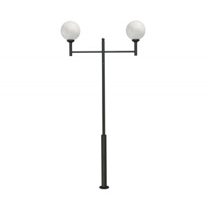 Стальной фонарный столб Т-30-2 со светильниками