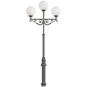 Фонарный столб А-12-3 со светильниками