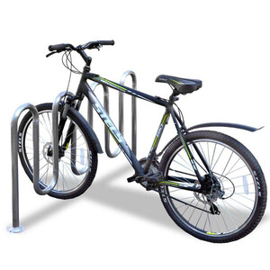 Велопарковка «Комби-77» из нержавеющей стали