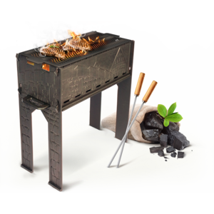 Чугунный мангал «Замок» (Разборный)