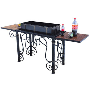 Кованый мангал «Узоры» (Раскладной)