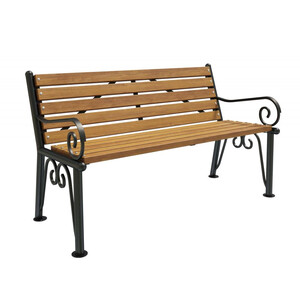 Скамейка стальная «Узоры»