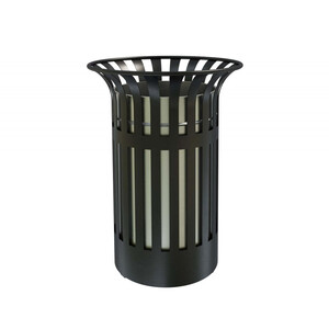 Урна уличная круглая «Вертикаль»