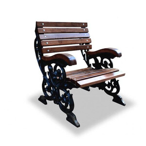 Кресло чугунное «Флора»