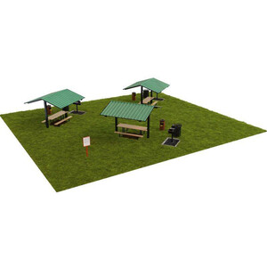 Мангальная зона №5 на 18 мест