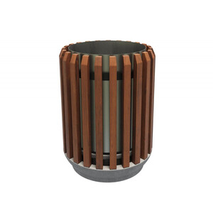 Урна с бетонным основанием «Бульвар»