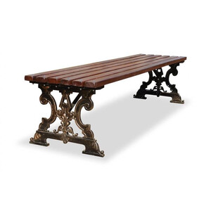 Банкетка чугунная «Ампир»