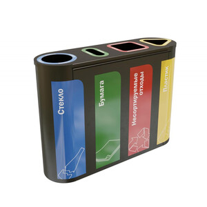 Урна для раздельного сбора мусора ПА044