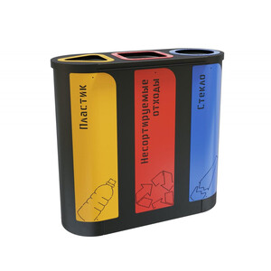 Урна для раздельного сбора мусора ПА043