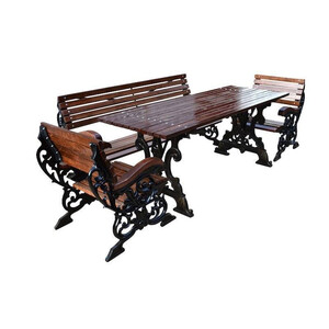 Комплект садовой мебели чугунный «Флора»