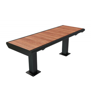 Скамейка стальная «Поло» без спинки