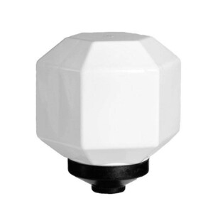 Светильник венчающий «Поликуб» белый