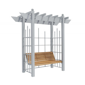 Пергола со скамейкой «Зимний сад»