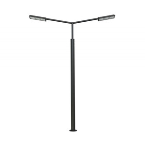 Стальной фонарный столб «Поло2-Э» со светильником