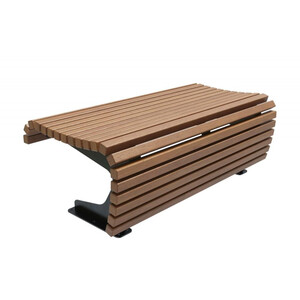 Скамейка стальная «Пифагор» без спинки