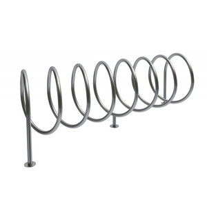 Велопарковка из нержавеющей стали «Спираль»