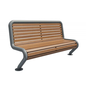 Скамейка стальная «Яуза В 1.1»