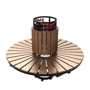 Скамейка стальная вокруг дерева или столба «Экспресс»