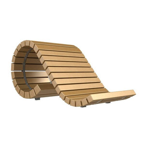 Парковый шезлонг «Ракушка»