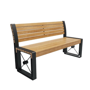 Скамейка стальная «София» без подлокотников