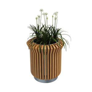 Цветочница деревянная «Колокол»