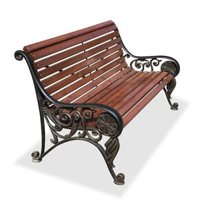 Скамейка чугунная «Парк Чаир»