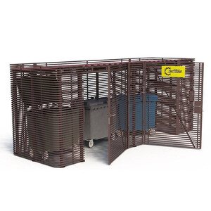 Контейнерная площадка для ТБО «МАФ - 6» с хозблоком