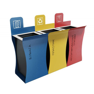 Урна для раздельного сбора мусора «Патрия»