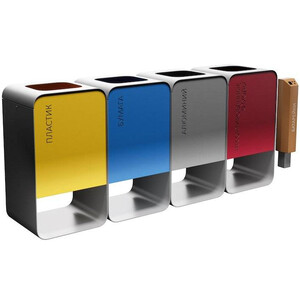 Урна для раздельного сбора мусора «Тенорис»