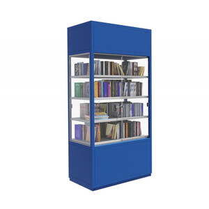 Витрина уличная «Буккроссинг» синяя