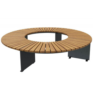 Скамейка стальная круглая «Сол» без спинки