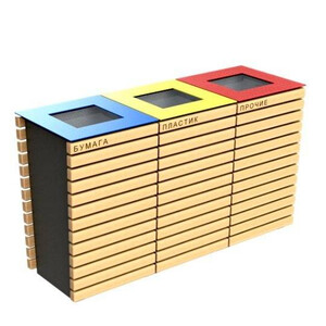 Урна для раздельного сбора мусора «Алвариум»