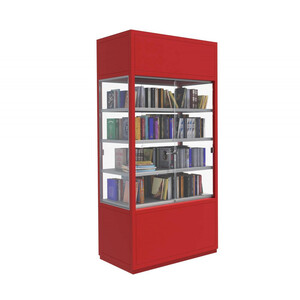 Витрина уличная «Буккроссинг» красная