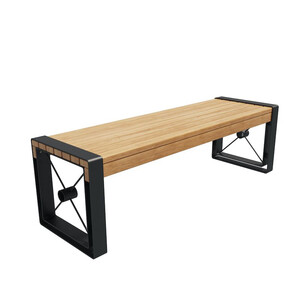 Банкетка стальная «София» без подлокотников