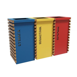 Урна для раздельного сбора мусора «Титания»