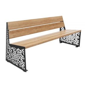 Скамейка стальная «Монс Филигран»