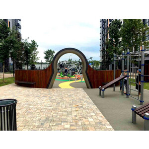 Арка-стенка «Замочная скважина»