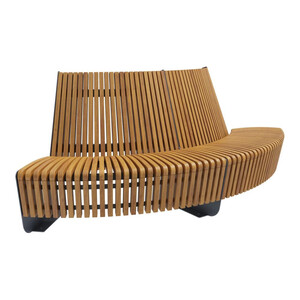 Скамейка стальная вокруг дерева «Авиньон»