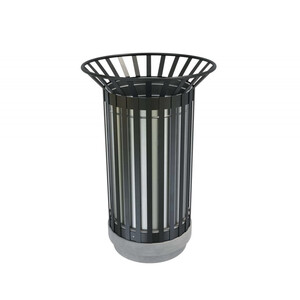 Урна «Параллель с бетонным основанием»