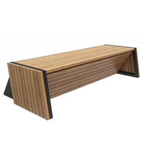 Скамейка стальная «Тауэр» без спинки