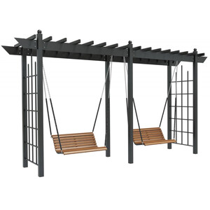 Качели садово-парковые «Зимний сад» двойные