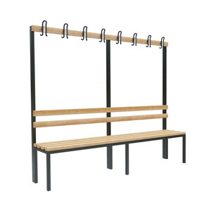 Скамейка с вешалкой для раздевалок «Бэйсик Дуо»