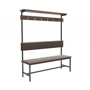 Скамейка с вешалкой для раздевалок «Бавария»