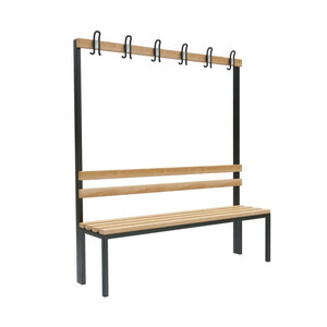 Скамейка с вешалкой для раздевалок «Бэйсик»