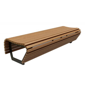 Скамейка стальная «Парадайз» без спинки