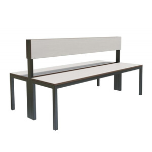 Скамейка для раздевалок «Фортран» двухсторонняя